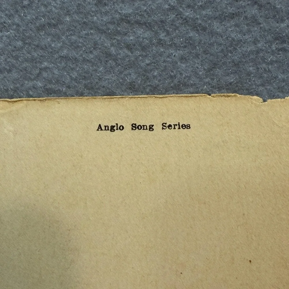 Anglo Song Series 